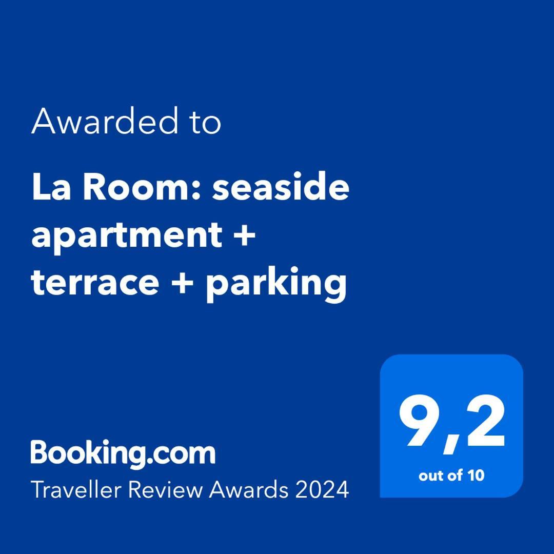 La Room: Seaside Apartment + Terrace + Parking Ментона Экстерьер фото